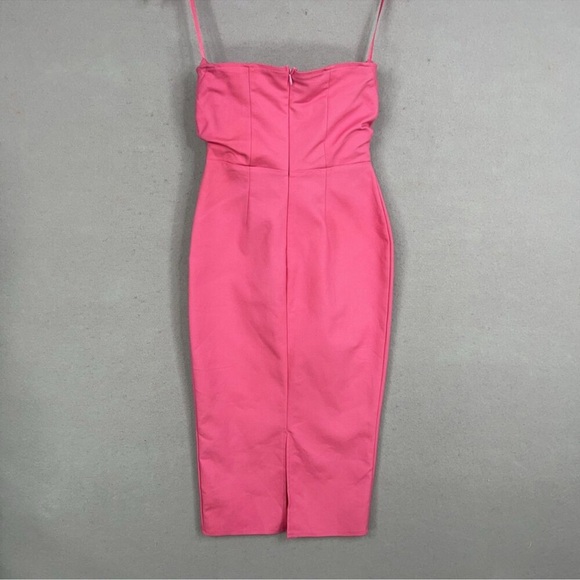 ๐ฉท๐ More To Come Sophia Chic Strapless Sweetheart Bodycon Dress Size Small - Picture 10 of 12